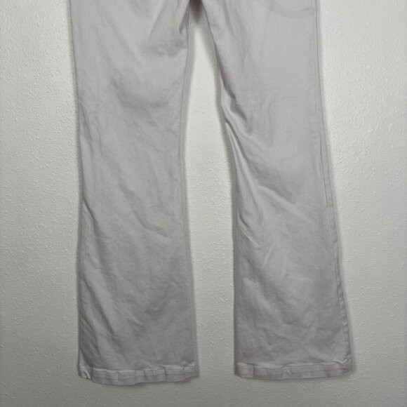 Kut from the Kloth CHRISSY White Minimalist Bohemian Flare Pants Size: 8 - Picture 10 of 13